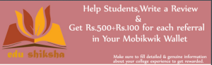 edushiksha get Rs  mobikwik wallet per review