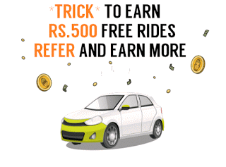 ola cabs promotional rs refer