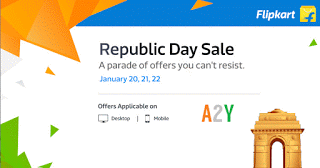 Flipkart republic day sale    january