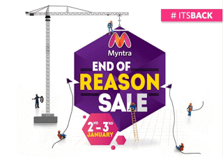 Myntra end of the reason sale