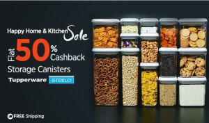 Paytm HHNK Tupperware Canisters at  cb