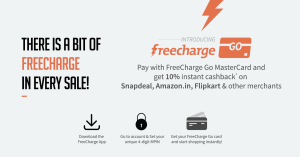 freecharge go master card cb offer