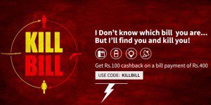 freecharge rs on  bill payment all users loot