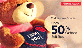 paytm valentines day offer upto  off