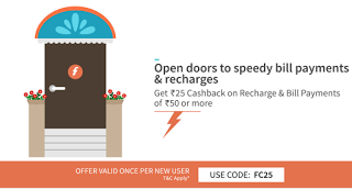 Freecharge rs cashback on recharges FC