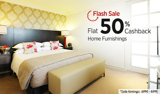 paytm flash sale  cb on home furnishing