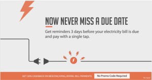 Freecharge Get  cb on Electricity bill payments all users