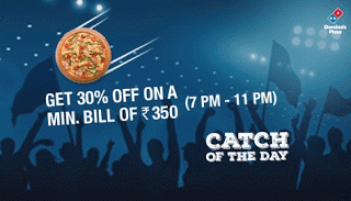 dominos pizza cricket offer CRIC