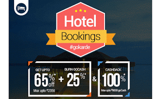hotel bookings gokarde goibibo offer loot