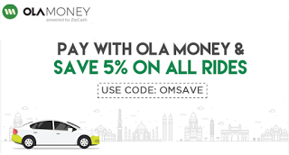 olamoney  cashback on all ola cab rides