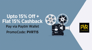 paytm  off  cashback offer pvr cinemas