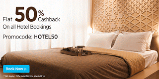 paytm hotel booking  cashback offer