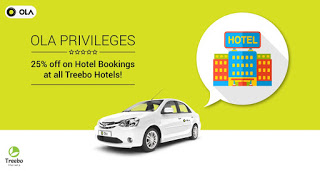 treebo offer ola per off on hotels loot