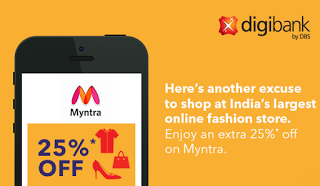 Digibank myntra app offer