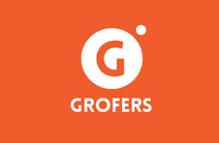 Grofers logo attractive