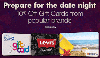 amazon flat  off on popular brand gift cards