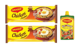 maggi chicken noodles hot sweet pichku