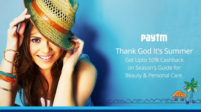 paytm summer special deals offers upto  cashback