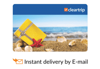 snapdeal cleartrip gift card offer