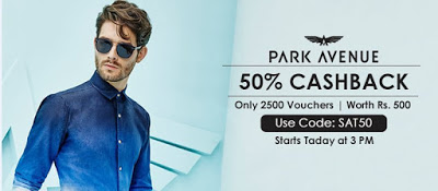 CrownIt flat  cashback on Park Avenue coupons