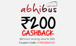 abhibus th anneversery rs cashback loot offer