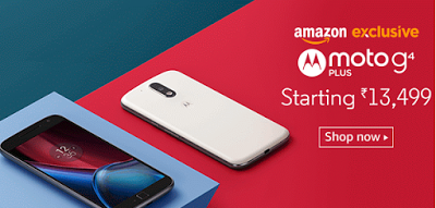 amazon exlusive buy moto g plus at rs only