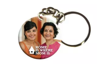 excitinglives home is where mom is keychain