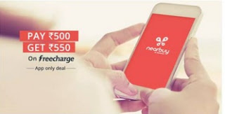 nearbuy Freecharge offer loot