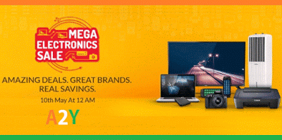 snapdeal mega electronics sale th may