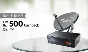 Paytm Get Flat Rs  cb on Dish tv settop box