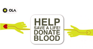 ola get free ola vouchers on donating blood