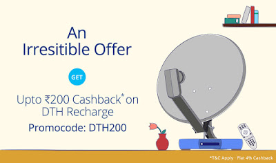 paytm dth recharges DTH