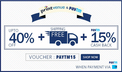 printvenue paytm loot offer  cashback