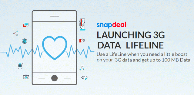 snapdeal g data lifeline