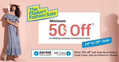 the flipkart fashion sale loot offer