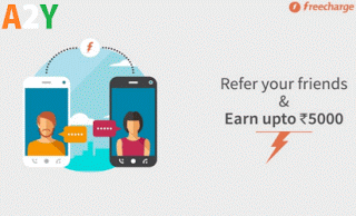 freecharge refer and earn