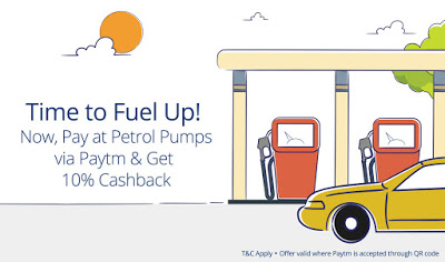 paytm  cashback at petrol pumps