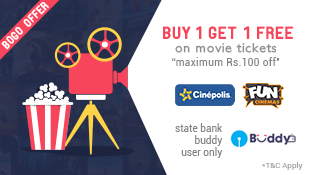 Fastticket Get flat Rs  off on movie tickets funcinemas cinepolis