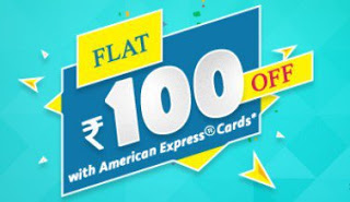 Bookmyshow Get flat Rs  off via Amex Cards