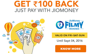 bookmyshow jio rs cashback offer loot