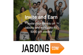 jabong refer and earn offer loot