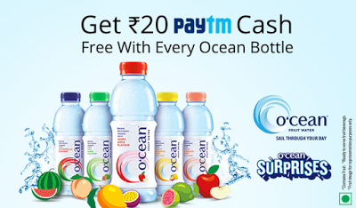 paytm cash ocean water