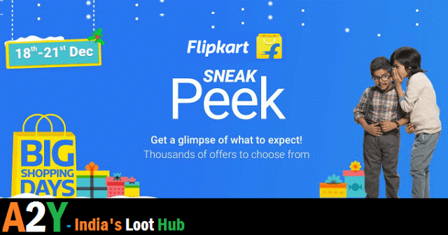 flipkart big shopping days