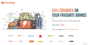 freecharge  cashback add