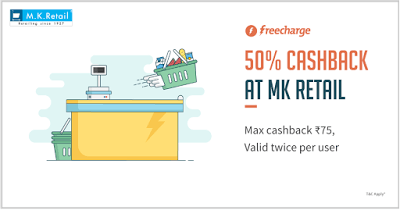 MK retails freecharge