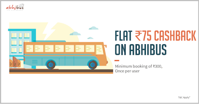 abhibus freecharge  cashback offer