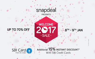 snapdeal welcome  sale