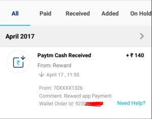 Trusted Free Paytm Cash Loot - [Proof Added]