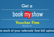 [Loot] Refer & Get Rs.50 Free BookMyShow Voucher on Your Referrals