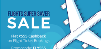 Paytm FLYDAYVIP- Get Upto 100% Cashback on Flight Ticket on 11th July